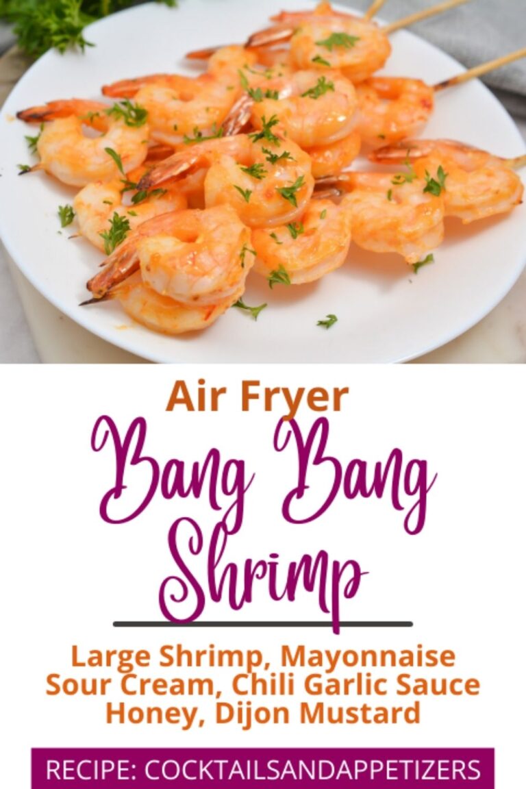 Air Fryer Bang Bang Shrimp Cocktails and Appetizers