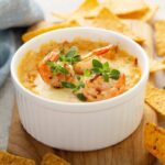 Best dip recipes like this seafood dip with crackers