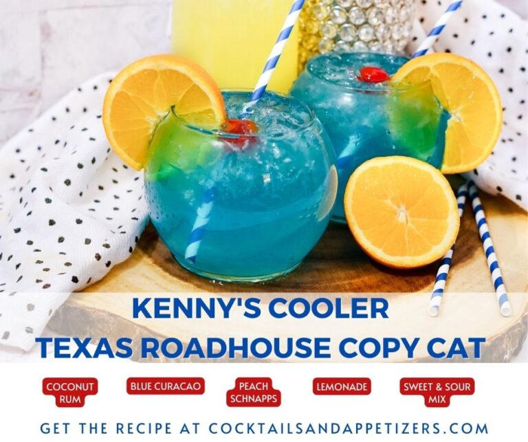 Kenny's Cooler Texas Road House Copy Cat Cocktails and Appetizers