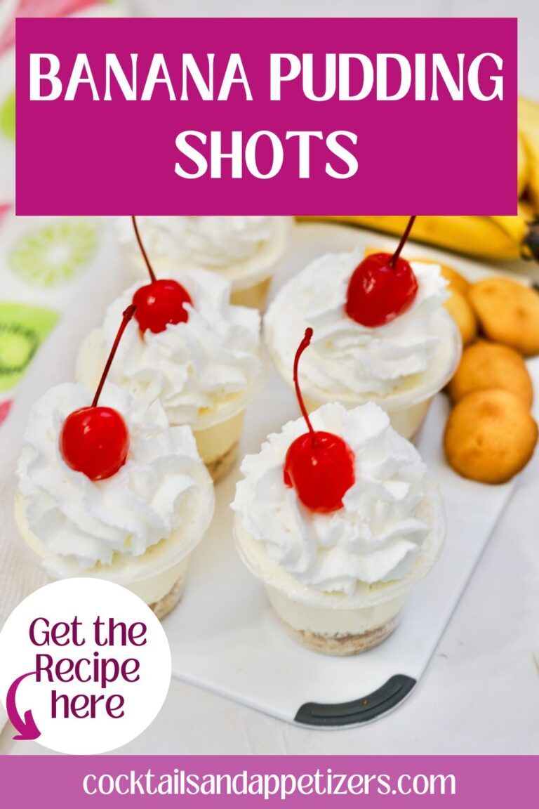 Pudding Cocktail Banana Pudding Shots - 99 Bananas - Cocktails and Appetizers