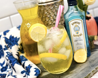 Gin Fizz Lemonade Cocktail
