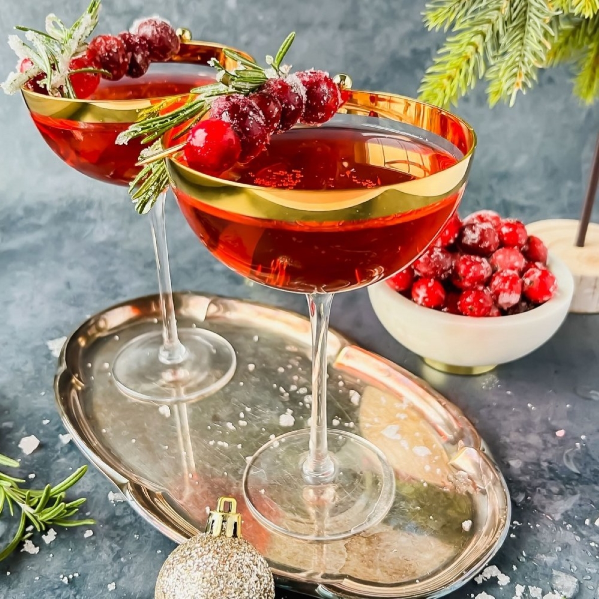 Cranberry Fizz Cocktail